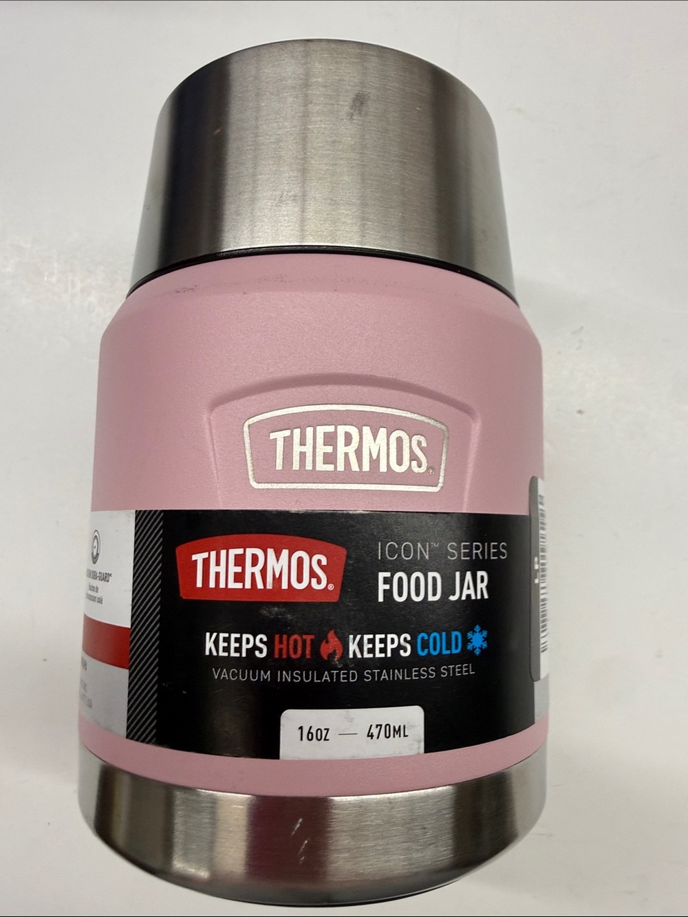 NEW Thermos Pink Icon Stainless Steel 16 oz